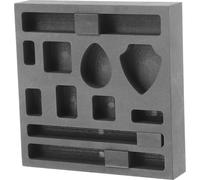 Mikikit Stampo per in Grafite Resistente per Fusione Metalli Preziosi Oro Argento Rame Adatto per Colata e Raffinazione con Alta Conducibilità Termica e Precisione