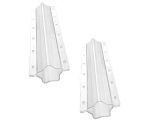 Mikikit Stampo per Modellare Verdure e Frutta a Forma di Stella 2 Pezzi in PC Resistente alla Pressione la Crescita in Giardino Personale