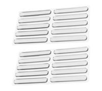 Mikikit Strisce Paraurti Autoadesive in Silicone Trasparente 20 Pezzi, Protezioni Angolari e Cuscinetti Antiscivolo Per Mobili e Armadietti, Sicurezza Per Ragazzo Ragazza e Protezione Pareti