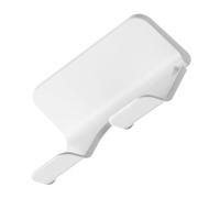 Mikikit Supporto da Parete per Asciugacapelli Bianco Porta Phon Senza Foratura Organizer Bagno e Barbiere Design Robusto e Antiruggine Facile da Installare e Rimuovere per Bagno e Camera