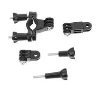 Mikikit Supporto per Action Camera da Bici Montatura Leggera in Abs per Manubrio Saldamente su Terreni Irregolari Compatibile con Gopro Completo per Outdoor e Ciclismo