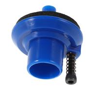 Mikikit Supporto per Asta di Piatti Blu in Plastico e Feltro per Batteria Feltrini Antiscivolo, Accessorio Versatile e Facile da Installare per Hi Hat e Drum