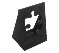 Mikikit Supporto per Coperchio Scatola Puzzle Nero in Pla con Base Stabile Porta Immagini Puzzle per Esposizione e Custodia da Viaggio Accessorio per Organizzare e Proteggere