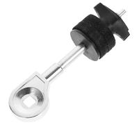 Mikikit Supporto per Impilatore di Piatti in Metallo per Strumenti a Percussione Accessorio per Batteria Porta Piatti Stabile e Facile da Montare Compatibile Vari Tipi di Stacker