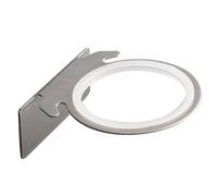 Mikikit Supporto Resistente in Asciugacapelli per Inox Acciaio e Parete da Fori 304 Leggero Sistema di Montaggio senza Facile da Installare Bagno Camera