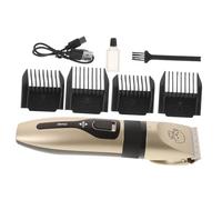 Mikikit Tagliacapelli Elettrico Per Cani e Gatti Motore Di Precisione Bassa Vibrazione Design Silenzioso Ricaricabile Usb Lame in Titanio e Ceramica Strumento Di Toelettatura Leggero e Por