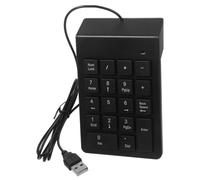 Mikikit Tastiera Numerica Meccanica Per Laptop Cablata A 19 Tasti Per Servizi Finanziari Bancari