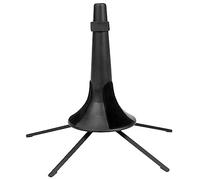 Mikikit Tromba Professionale Metallo con Gambe e Protettivo Stand per Clarinetto e Music Stand per Spartiti per Insegnanti