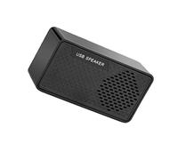 Mikikit USB Soundbar Portatile per Laptop Subwoofer Mini Audio e Crisp Facile Usare Compatibile Computer e Giocattoli