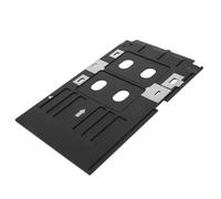 Mikikit Vassoio per Stampante di Carte in PVC Bianco Multiuso 86X54 MM per Carte d'Identità e CD Compatibile Scena di Stampa Professionale e Design Antiusura