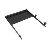 Mikikit Vassoio Tastiera Estraibile Sotto Scrivania Materiale Resistente Scorrevole Silenzioso con Spazio Porta Tastiera Ergonomico per e Casa
