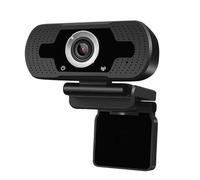 Mikikit Webcam Usb Microfono Per Insegnamento e Streaming Camera Professionale Per Notebook e Computer Facile Installare Per Video Conferenze e Lezioni Online