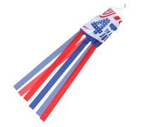 Mikikit Windsock Patriottico Americana per Decorazioni Estive Usa per Cortile e Parate Vivaci e Fini per Celebrazioni Patriottiche