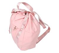 Mikikit Zaino da Danza per Bambine Piccolo Rosa con Scomparti per Scarpe e Costumi Borsa da Ginnastica Leggera e Confortevole per Scuola Danza Classica e Gare