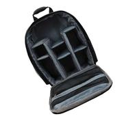 Mikikit Zaino in Nylon per Fotocamera Dslr Scomparto per Tablet e Computer, Borsa Resistente per Uomini e Donne in Attività Outdoor