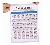 Mikinona 1 Pz Punteggio di accordo di chitarra fret grafico degli accordi scale di chitarra elettrico allenatore di accordi di chitarra digitale strumento per esercitarsi con la chitarra