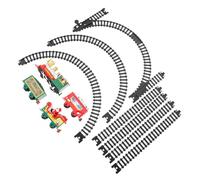 Mikinona 1 Scatola Trenino Elettrico Natalizio Mini con e per Treno Elettrico Decorazione Festiva per Casa e Tavolo