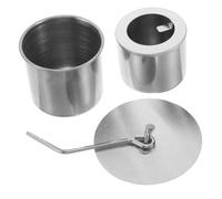 Mikinona 1 Set Braciere Da Tavolo Con Estintore Caminetto A Bioetanolo Mini Braciere Da Per Uso Ed Esterno in Metallo Portatile Ed Elegante Design Per Patio Balcone