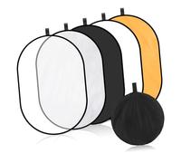 Mikinona 1 set Riflettore Fotografico Pannello per Esterni e Interni Accessorio per Controllo Della Luce Facile Trasportare e Utilizzare