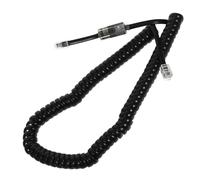 Mikinona 1 set Telefonici Antitangle con Connettore Rotante Compatibile PC Colore Nero Elegante Confezione per Telefono Scrivania e Casa