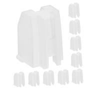 Mikinona 10 pezzi Copri Ago Giradischi in Plastica Protezione Stylus per Puntina Vinile Sostituzione Facile Leggero e Resistente per Giradischi Adatto Diversi Modelli