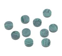 Mikinona 10 Pezzi Malachite Guitar Side Dot Markers Fingerboard Inlay For Enhanced Playing Accuracy And Visual Appeal Luthier Music Guitar Parts
