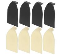 Mikinona 10 Punte in Plastica Per Archetto Di Violino e Viola, Cuscinetti Di Ricambio Leggeri, Kit Accessori Per Riparazione Strumenti a Corda, Facili Da Installare Per Violinisti