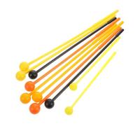 Mikinona 10pezzi Bacchette Per Batteria in Plastica Da Diverse Dimensioni Adatte Per Xilofono e Glockenspiel Per Ragazza e Adulti Portatili e Resistenti