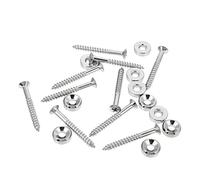 Mikinona 10pezzi Boccole e Viti Per Giunzione Collo Corpo Chitarra Elettrica e Basso Accessori Di Collegamento Per Strumenti Musicali Riduzione Rumore e Sostituzione Perfetta Per Collo