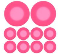 Mikinona 10pezzi Stetoscopio in Silicone Morbido Protezioni per Campana del Diaframma Maniche di Ricambio Accessori Clinici per Operatori Sanitari