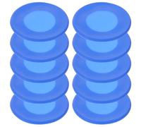 Mikinona 10pezzi Stetoscopio Protezione Testa Ricambio Copertura Diaframma Silicone Morbido Accessori Forniture Cliniche per Strumenti Diagnostici