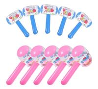 Mikinona 12 Martelli Gonfiabili con Campanello, Giocattoli in Pvc per Feste e Compleanni, Decorazioni Gonfiabili a Forma di Martello per Eventi e Giochi Party Colore Casuale Colore Casuale