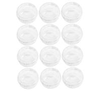 Mikinona 12 pezzi Copri Manopola Cucina Gas in Plastica Trasparente Protezione Sicura per Fuochi Cucina Copertura Antiaccensione per Animali Facile da Installare