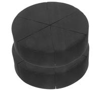 Mikinona 12 Pezzi Di Bellezza Rosa Miscelare Spugna Viso Triangolare Spugne Appiccicose Soffio Di Polvere Triangolo Facciale Sbuffi Di Trucco Pastiglie Poliuretano Idrofilo Black