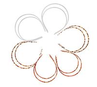 Mikinona 12 Pezzi Fibbia Per La Testa Della Fascia Fasce Sottili Pianura Fascia Per Cerchietti Fai Da Te Banda Per Cerchietto Dentato Plastica