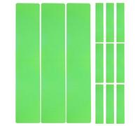 Mikinona 12 Pezzi Kit Marcatori Linee Campo Rettangolari Resistenti per Tennis Calcio Basket Tappetini Segnaposto Antiscivolo per Allenamento Sportivo Indoor e Outdoor