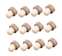 Mikinona 12Pezzi Tappi Vino Beige Sigillatori per Bottiglie con Guarnizione Aria per Conservare e Prolungare Gusto Del Vino per Ogni Occasione