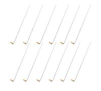 Mikinona 15 Pezzi Cucchiaio per Combustione in Rame Manico, Struttura Semplice, per Bottiglie di Medicina in Laboratorio Chimico, Colore Assortito, Lunghezza 21-24 Cm