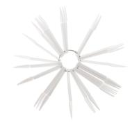 Mikinona 150pezzi Fan Shape Nail Art Display Tips Per Mostrare Colori Unghie Per Professionisti e Principianti Pratico Per Allenamento e Design Nail Art
