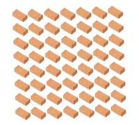 Mikinona 16 per Decorazione Micro-paesaggistica e Fai da Te, Set Mini Mattoncini da Muro per Plastici, Modellismo e Cameretta