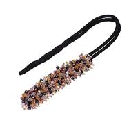 Mikinona 1pezzi Creatore Di Ciambelle Per in Materiale Di Qualità Strumento Per Styling Dei Fai Te Senza Fermagli Per Donne e Ragazze