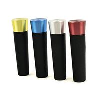 Mikinona 1pezzi Per Vino in Silicone Testa in Alluminio Sigillante Per Bottiglie Vino Rosso o Bianco Salvavino Per Conservazione Sottovuoto Riutilizzabile