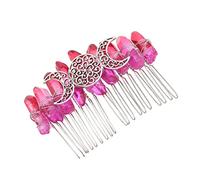 Mikinona 1pezzi Pettine Per Fatti Mano Accessorio Elegante Per Donne e Sposa Decorazioni Per Cerimonie e Feste Design Unico Con Motivo Tre Lune Per Amiche e Familiari