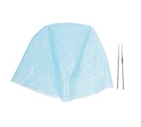 Mikinona 1set Cappellino Per Colorazione Silicone Riutilizzabile Con Uncinetto Strumento Professionale Per Tinta e Riflessi Adatto Per Uso Domestico e Saloni Di Bellezza