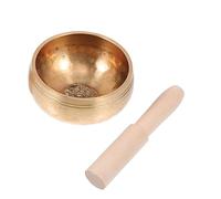 Mikinona 1set Ciotola Tibetana Per Meditazione Set Completo Con Martello e Tappetino Strumento Per Yoga e Relax Suono Armonioso Per Benessere