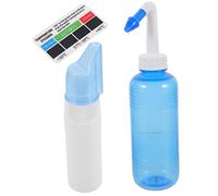 Mikinona 1Set Lavaggio Nasale Portatile Irrigatore Nasale Per Adulto e Strumento Per Del Naso Con Spray Kit Per Domestico