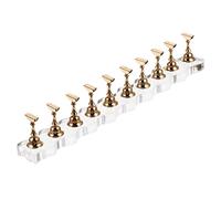 Mikinona 1set Per Unghie Decorativi Stands Per Manicure e Scuole Display Per Tecniche Nail Unghie Artificiali