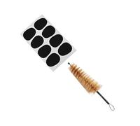 Mikinona 1set Spazzole Per Pulizia Sax Con Cuscinetti Accessori Per Musicisti Spazzola Setole Lunghe e Morbide Design Ergonomico e Maneggevole Per Pulizia Efficiente e Comoda