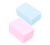 Mikinona 2 Confezioni cotone per rimuovere le unghie pad per rimuovere lo smalto per unghie asciugamani per la rimozione delle unghie gel polish smalti gel salviette detergenti per smalto