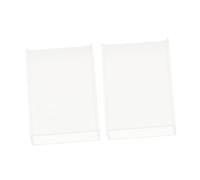 Mikinona 2 pezzi Cuvette di Vetro Trasparente per Spettrofotometro Resistente a Sostanze Chimiche e Acidi per Laboratorio Compatibile con Strumenti di Analisi Ottica